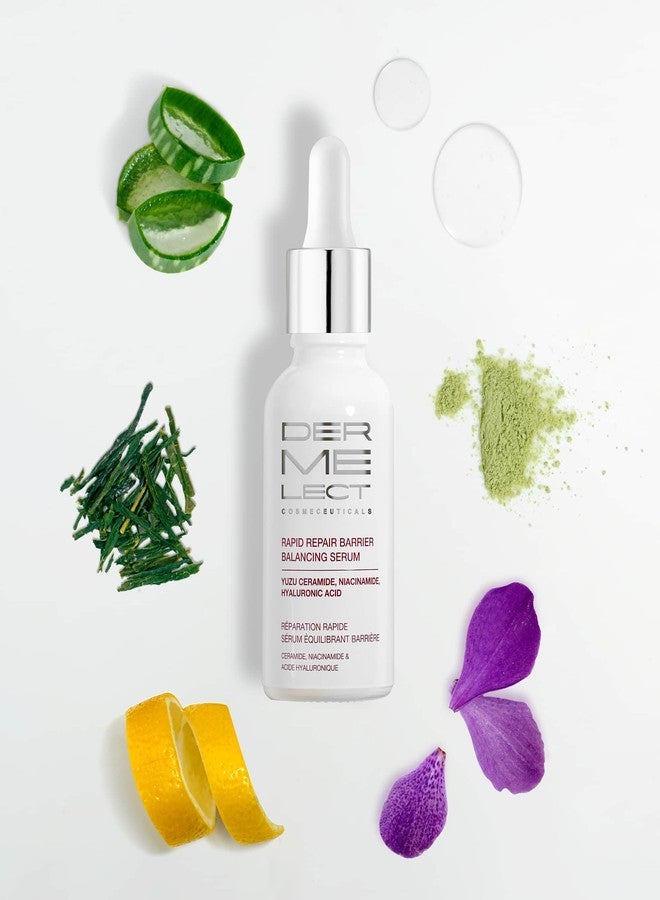 Dermelect Cosmeceuticals Rapid Repair Barrier Balancing Serum – Super-Hydrating Treatment with Niacinamide, Hyaluronic Acid, Prebiotics, & Antioxidants for Smooth, Radiant Skin 1.0 oz - Image 5